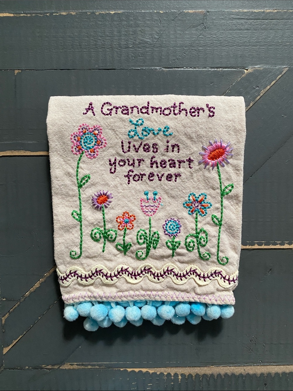 🌸Natural Life🌸Embroidered Kitchen Towel